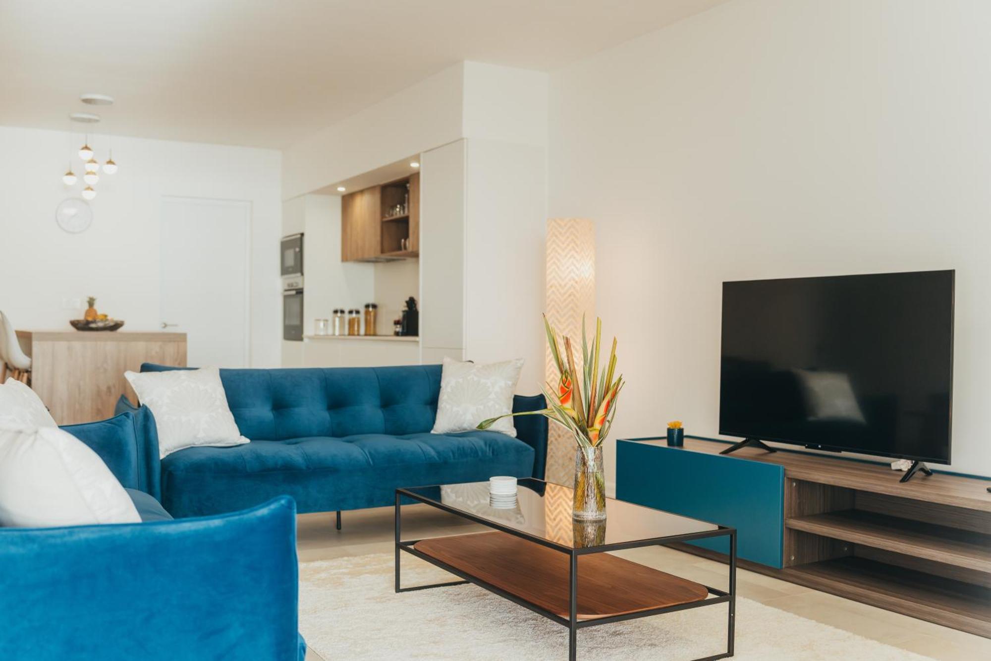 Appartement De Luxe Piscine Et Vue Mer Rivière Noire Exteriör bild